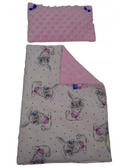 Pościel dla Lalek Minky z bawełną (mała) dla Lalki ok. 30 cm