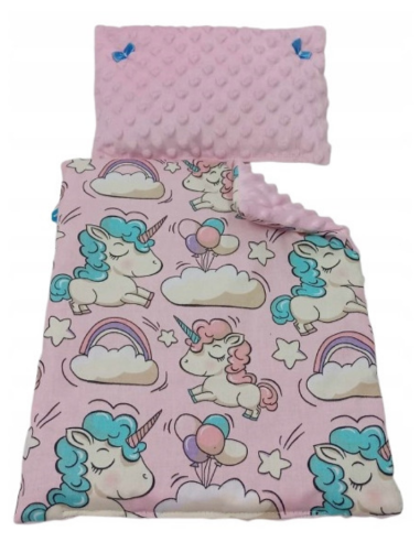 Pościel dla Lalek Minky z bawełną (mała) dla...