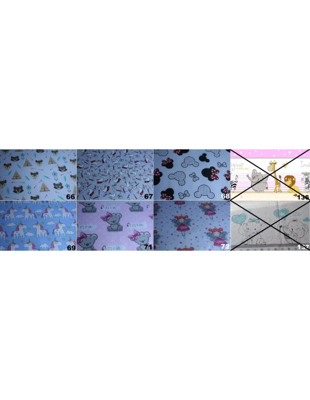 Pościel dla Lalek Minky z bawełną (mała) dla Lalki ok. 30 cm