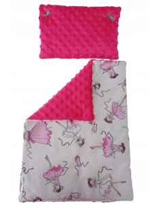Pościel dla Lalek Minky z bawełną (mała) dla Lalki ok. 30 cm
