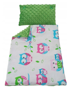 Pościel dla Lalek Minky z bawełną (mała) dla Lalki ok. 30 cm