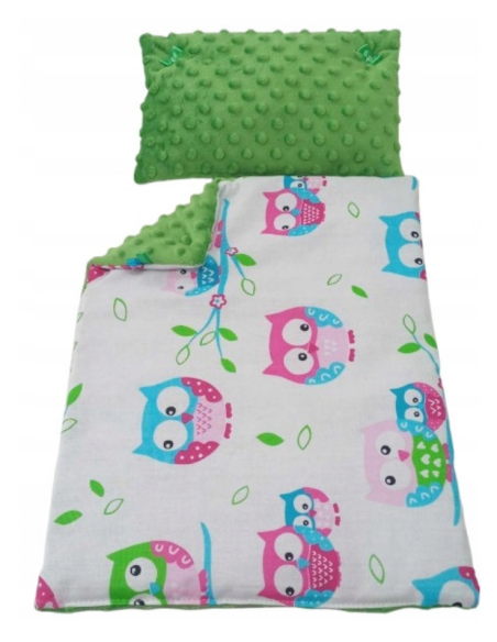 Pościel dla Lalek Minky z bawełną (mała) dla Lalki ok. 30 cm