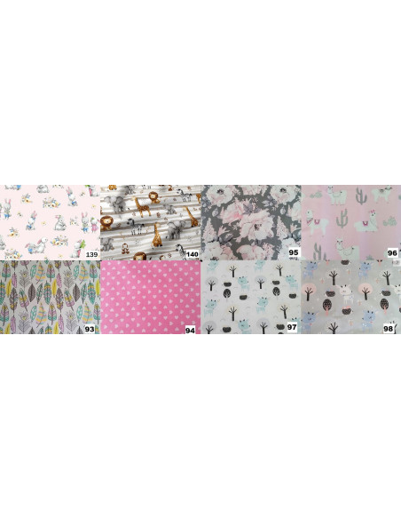 Pościel dla Lalek Minky z bawełną (mała) dla Lalki ok. 30 cm