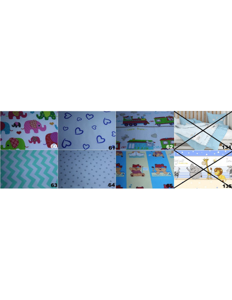 Pościel dla Lalek Minky z bawełną (mała) dla Lalki ok. 30 cm