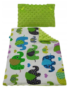 Pościel dla Lalek Minky z bawełną (mała) dla Lalki ok. 30 cm