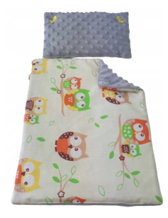 Pościel dla Lalek Minky z bawełną (mała) dla Lalki ok. 30 cm