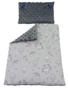 Pościel dla Lalek Minky z bawełną (mała) dla Lalki ok. 30 cm