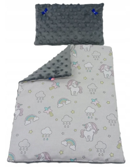 Pościel dla Lalek Minky z bawełną (mała) dla Lalki ok. 30 cm
