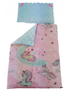 Pościel dla Lalek Minky z bawełną (mała) dla Lalki ok. 30 cm