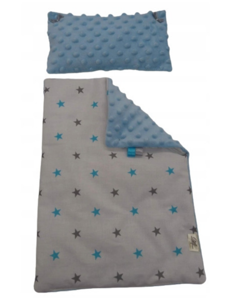 Pościel dla Lalek Minky z bawełną (mała) dla Lalki ok. 30 cm