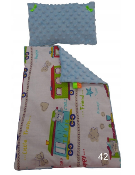 Pościel dla Lalek Minky z bawełną (mała) dla Lalki ok. 30 cm