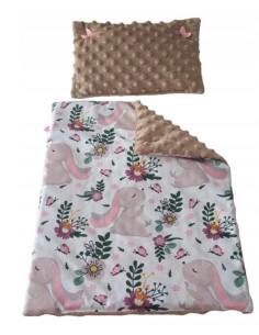 Pościel dla Lalek Minky z bawełną (mała) dla Lalki ok. 30 cm