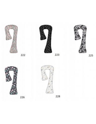 Poduszka ciążowa typ 7 bawełniana
