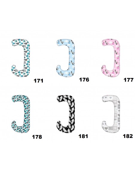 Almohada de maternidad - tipo J