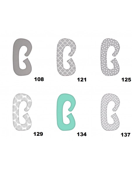 Oreiller de grossesse type C