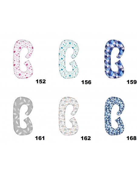 Oreiller de grossesse type C
