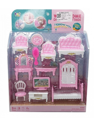 Zestaw Mebli do Domków dla Lalek