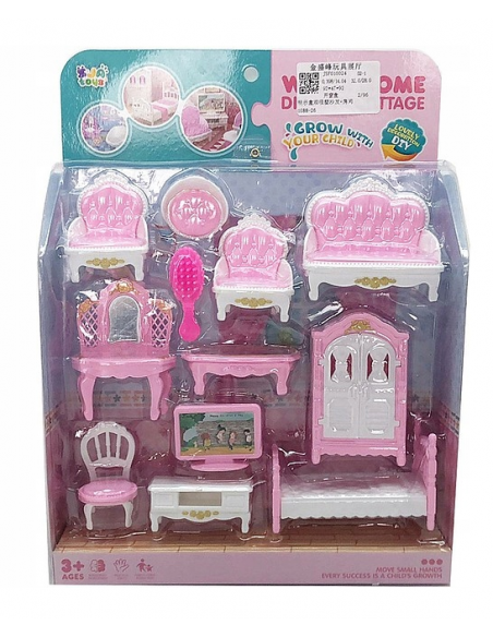 Zestaw Mebli do Domków dla Lalek