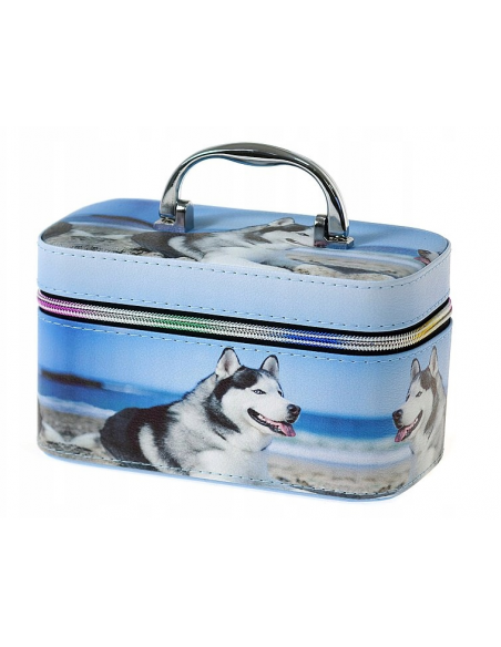 Kuferek z lusterkiem (PIESEK HUSKY)