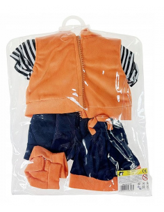 Zestaw Ubranek dla Lalki 45cm 2