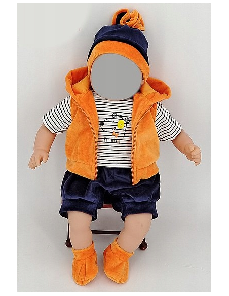Zestaw Ubranek dla Lalki 45cm