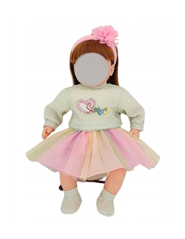 Zestaw Ubranek dla Lalki 45cm