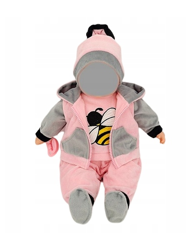 Zestaw Ubranek dla Lalki 45cm