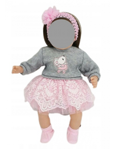 Zestaw Ubranek dla Lalki 45cm