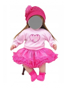 Zestaw Ubranek dla Lalki 45cm