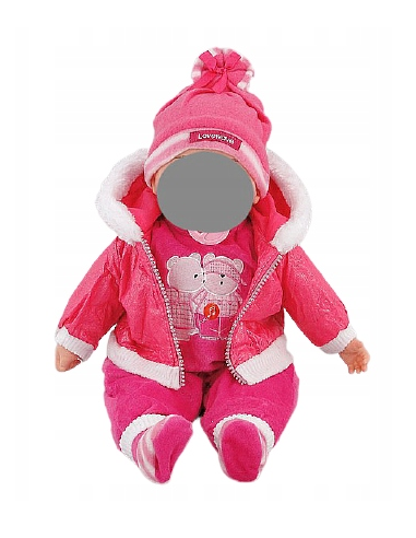 Zestaw Ubranek dla Lalki 45cm