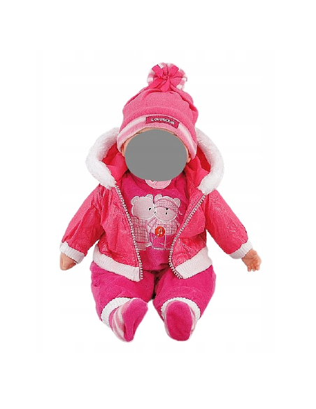 Zestaw Ubranek dla Lalki 45cm