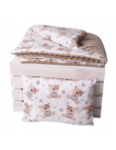 copy of Komplet pościeli minky (Kocyk 100x75 + Poduszka...