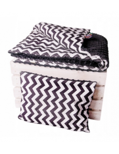 Komplet pościeli minky (Kocyk i Poduszka)