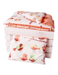 copy of Komplet pościeli minky (Kocyk 100x75 + Poduszka...