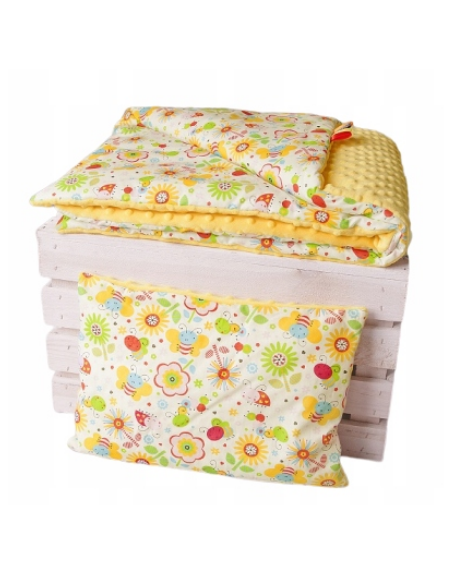 Komplet pościeli minky (Kocyk i Poduszka)