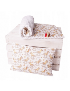 Komplet pościeli minky (Kocyk i Poduszka)