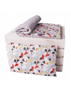 Komplet pościeli minky (Kocyk i Poduszka)