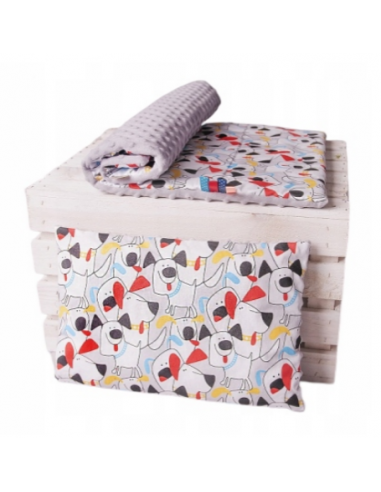 Komplet pościeli minky (Kocyk i Poduszka)