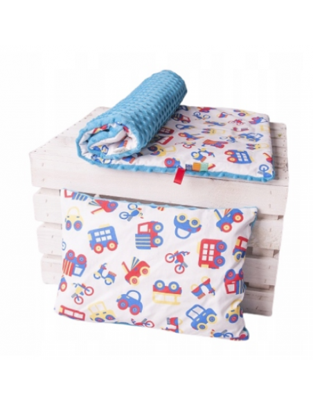 copy of Komplet pościeli minky (Kocyk 100x75 + Poduszka 40x30)