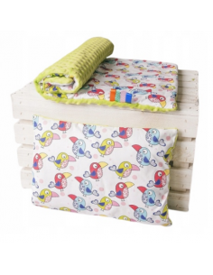 copy of Komplet pościeli minky (Kocyk 100x75 + Poduszka...