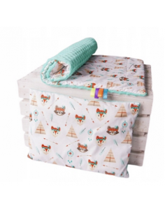 Komplet pościeli minky (Kocyk i Poduszka)