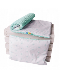 Komplet pościeli minky (Kocyk i Poduszka)