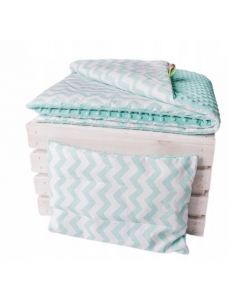 copy of Komplet pościeli minky (Kocyk 100x75 + Poduszka...