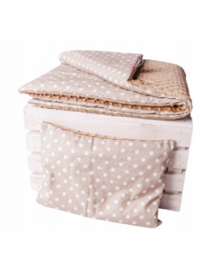 copy of Komplet pościeli minky (Kocyk 100x75 + Poduszka...