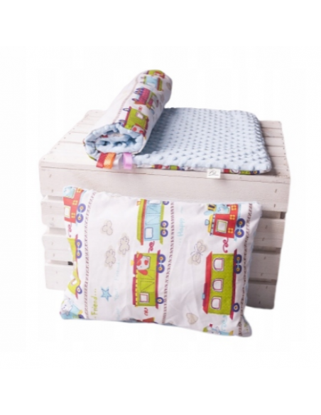 Komplet pościeli minky (Kocyk i Poduszka)