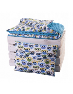 copy of Komplet pościeli minky (Kocyk 100x75 + Poduszka...