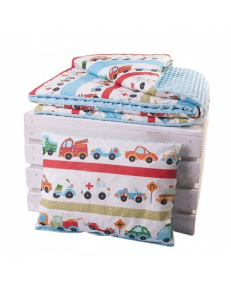 copy of Komplet pościeli minky (Kocyk 100x75 + Poduszka 40x30)