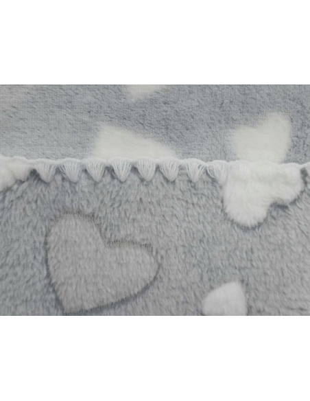 copy of Kocyk Polar minky (ozdobny ścieg) - SERDUSZKA
