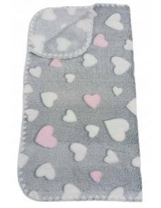 copy of Kocyk Puszysty Dwustronny dla Lalek - SERDUSZKA 2