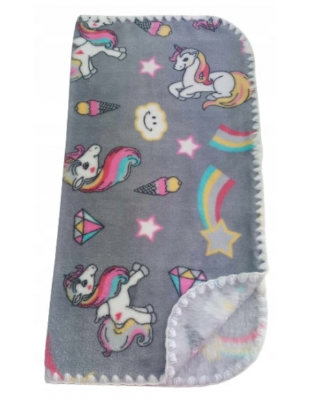 copy of Kocyk Puszysty Dwustronny dla Lalek - SERDUSZKA